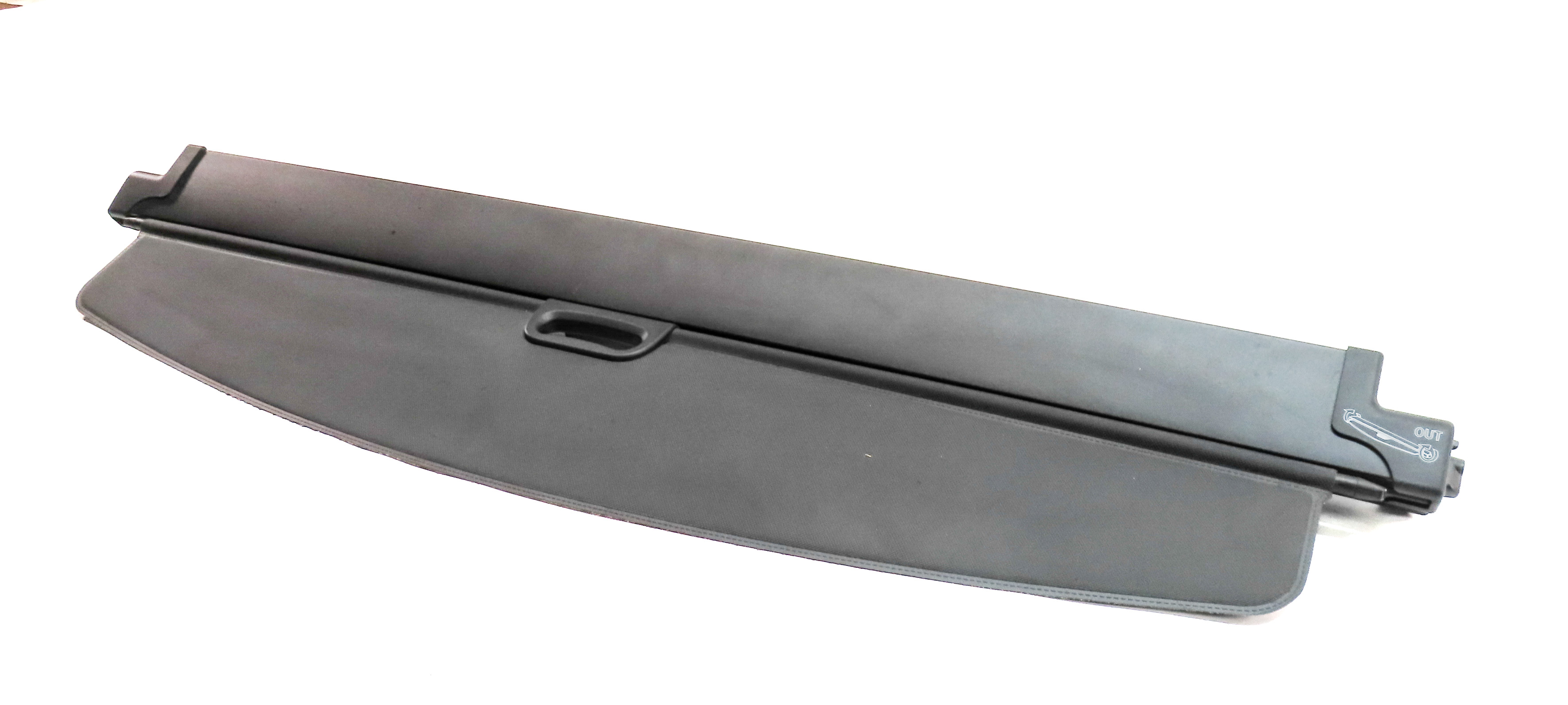 2011-2017 BMW X3 (F25) REAR TRUNK RETRACTABLE PRIVACY CARGO COVER (Black) — exact item pictured